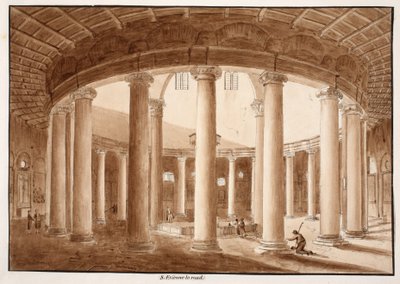 Santo Stefano Rotondo, 1833 - Agostino Tofanelli